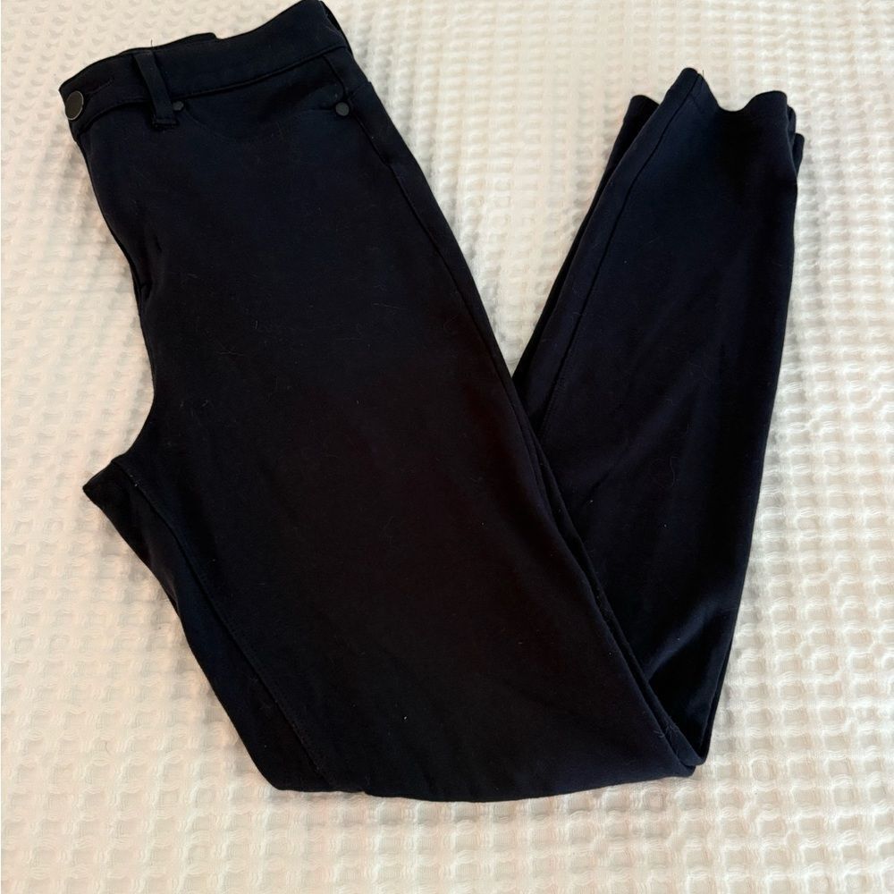 Eva Longoria Black Slim Fit Pants